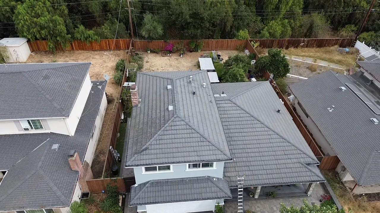 Clay & Concrete Tile roof installed by RoofCraft in the Bay Area