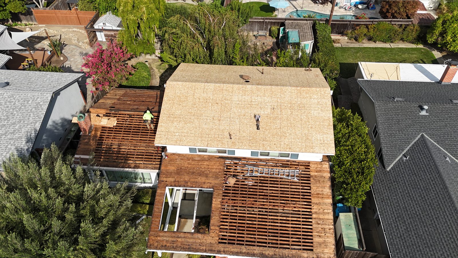 Beige Asphalt Shingle, House Refresh