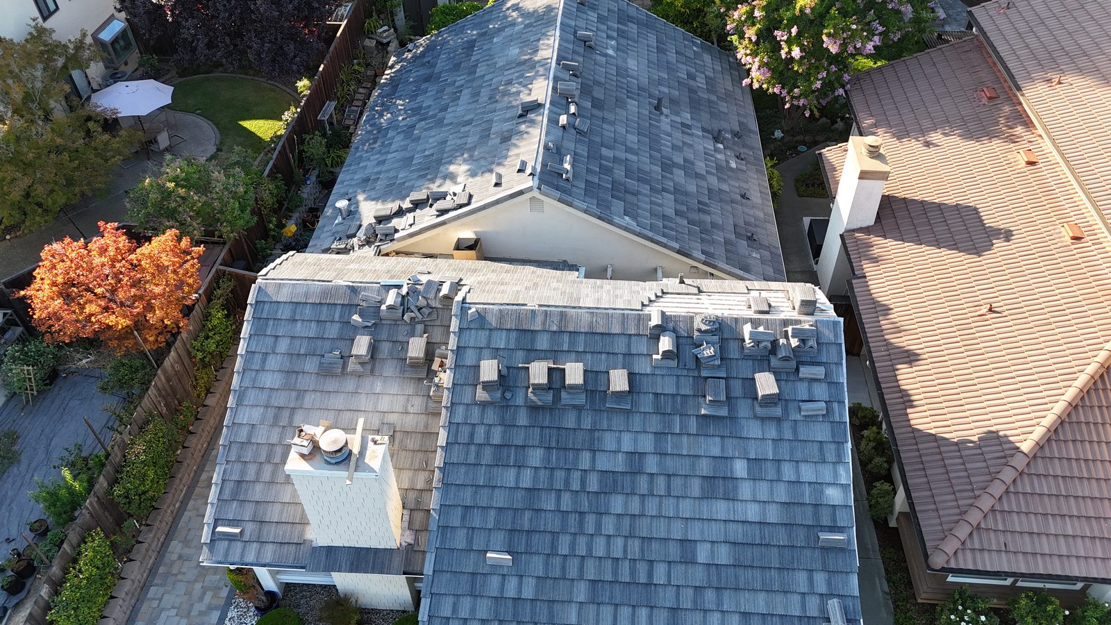 Charcoal Slate Tile, Finished