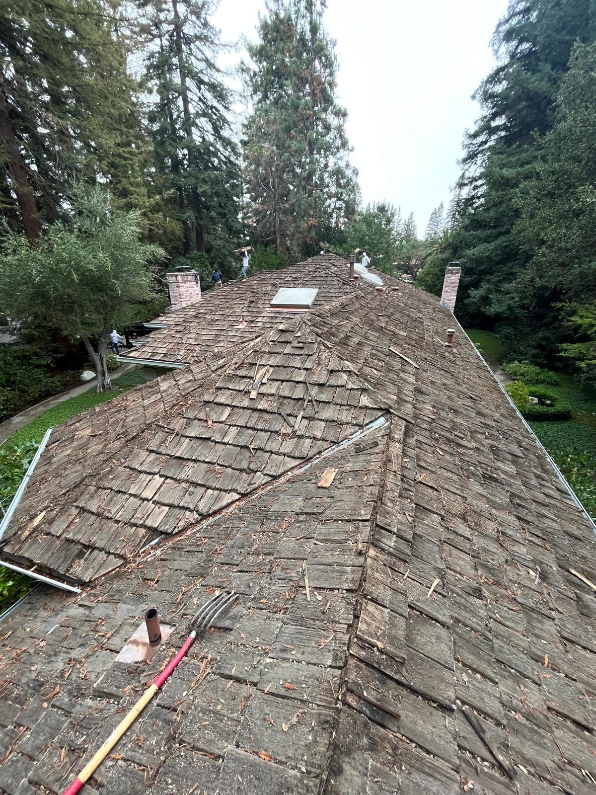 Cedar Shake to Synthetic Slate on a Bay Area Estate — photo 3