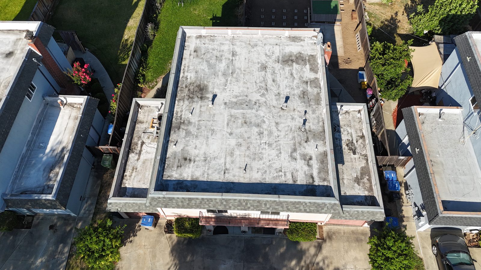Flat TPO Membrane Replacement