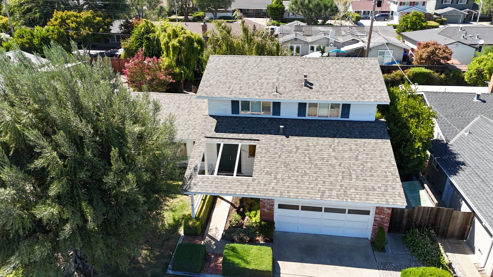 Gray Architectural Shingle, Full Replacement