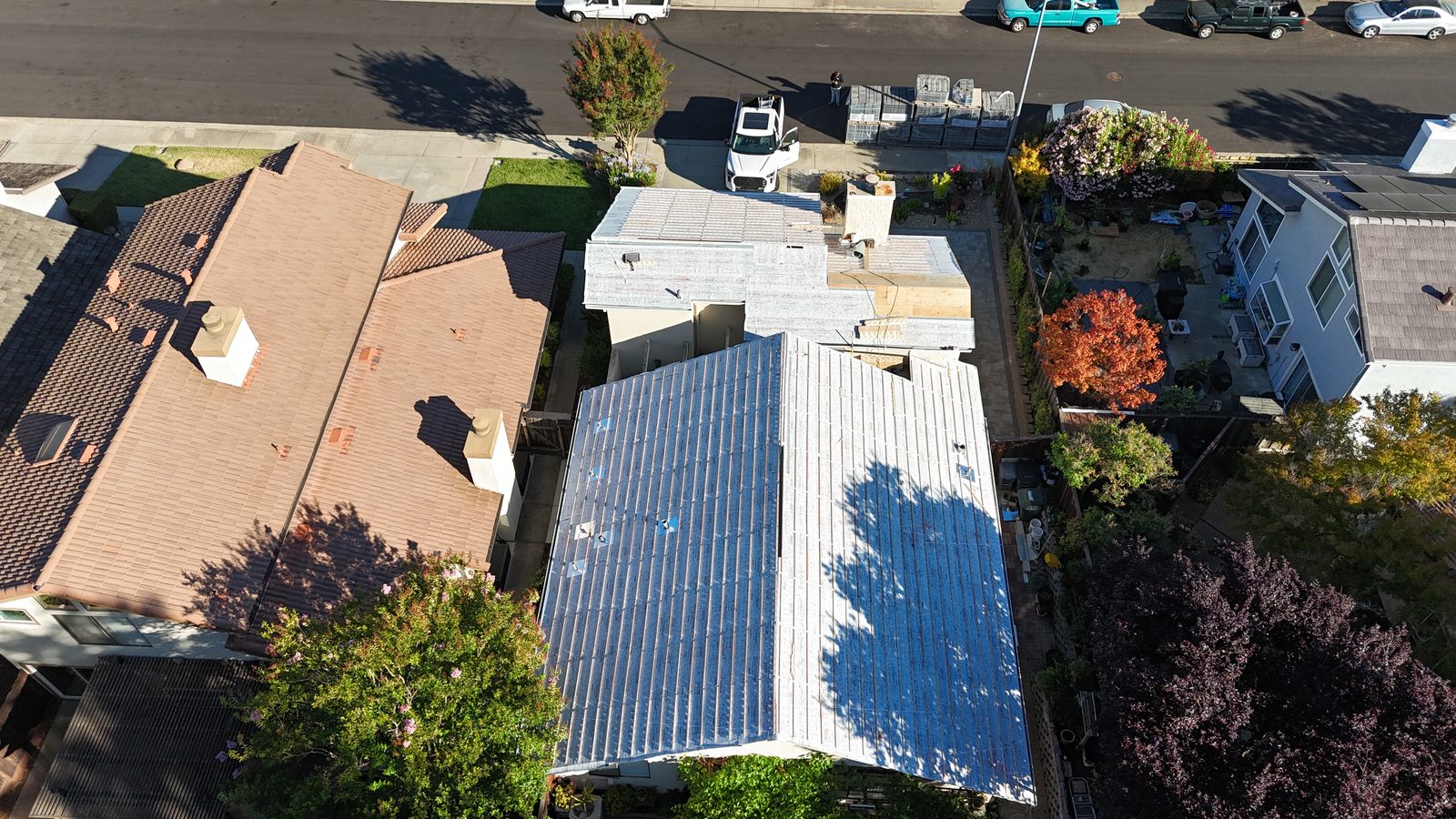 Metal Roof with Solar Integration